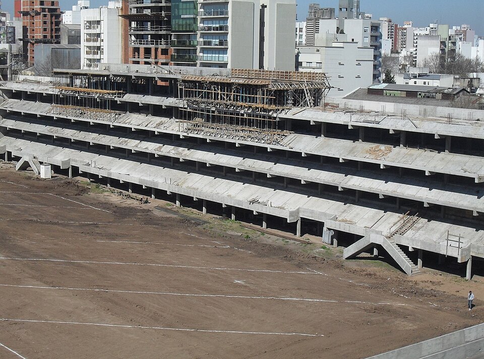 Estadio de Estudiantes de La Plata vacío